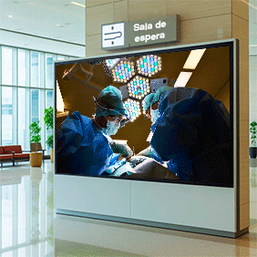 Pantalla LED Hospitales
